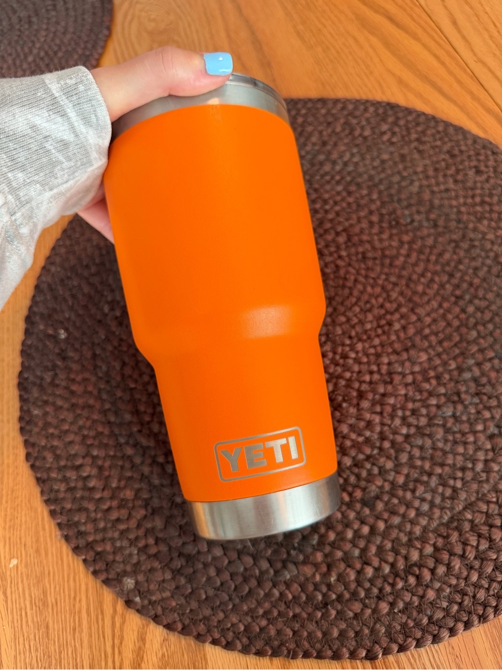 Yeti Orange Tumbler